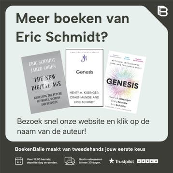 The New Digital Age - Eric Schmidt 9780307957139, Verzenden, Zo goed als nieuw, Eric Schmidt