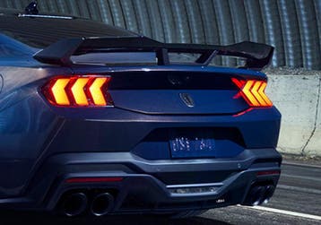 Ford Racing 24-25 Mustang Fastback Black Rear Spoiler, Ophalen of Verzenden, Nieuw