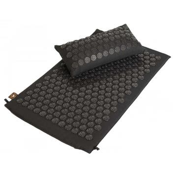 Set spijkermat en spijkerkussen zwart - Lotus, Verzenden, Nieuw