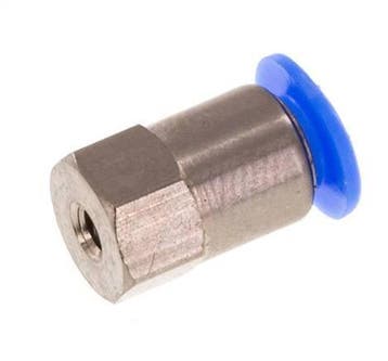 4mm x M 3 Staal/POM Insteekfitting Binnendraad Compact, Verzenden, Nieuw