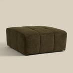 *WOONWINKEL* PEPP Interiors Wave Hocker Met Stiksels Groen, Verzenden, Nieuw