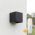 LED Wandlamp | Met Philips Lichtbron | Kubus, Huis en Inrichting, Ophalen of Verzenden, Nieuw, Modern