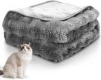 Hondendeken bank - hondenmat - 100x80 cm - Grijs - Nobleza, Dieren en Toebehoren, Verzenden, Zo goed als nieuw