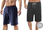 2dekans | Milanoro - 2XL - Korte broek - 2-pack - Heren -, Blauw, Overige maten, Ophalen of Verzenden, Zo goed als nieuw