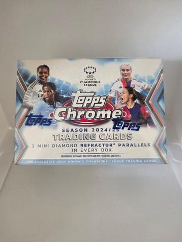 2024/25 Topps Chrome UEFA Womens Champions League – Blaster, Verzamelen, Nieuw