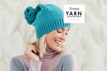 Haakpatroon Muts Hyperbolic Puff Beanie met pompon van Met, Ophalen of Verzenden, Nieuw