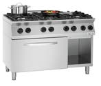 Bartscher Gasfornuis MFG 7340 | 6-pits | Gas + Elektrische O, Ophalen of Verzenden, Nieuw in verpakking