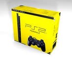 Playstation 2 Console Slim Zwart + Sony Controller in Doos, Spelcomputers en Games, Spelcomputers | Sony PlayStation 2, Ophalen of Verzenden