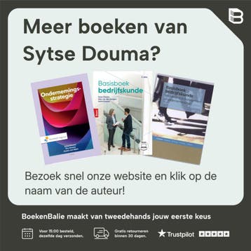 Ondernemingsstrategie - Sytse Douma 9789001033873, Boeken, Verzenden, Zo goed als nieuw, Sytse Douma