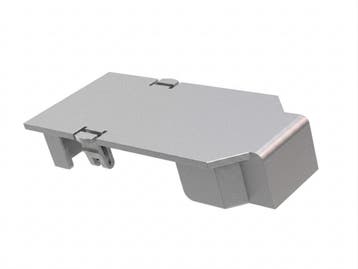 Gamecube Serial Port 1 cover - Silver, Spelcomputers en Games, Spelcomputers | Nintendo GameCube, Ophalen of Verzenden, Zo goed als nieuw