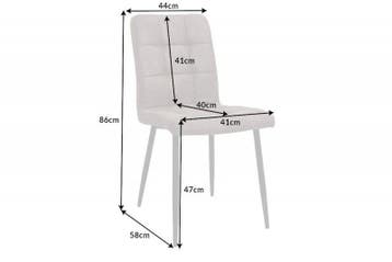 Retro design stoel MODENA antiek taupe met decoratieve, Huis en Inrichting, Ophalen of Verzenden, Nieuw