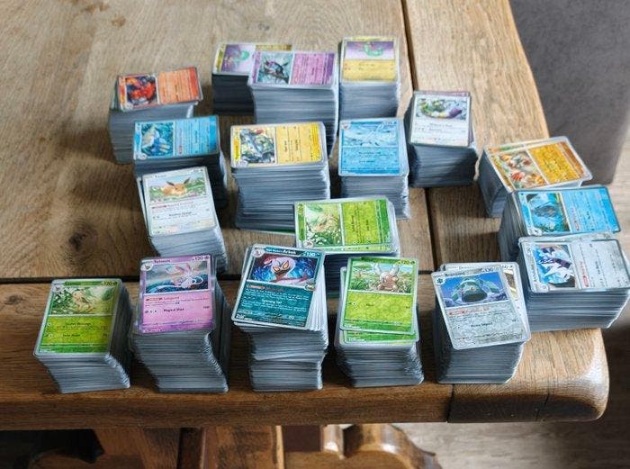 Pokémon - 5000 Bulk kaarten Foil - Various sets, Hobby en Vrije tijd, Verzamelkaartspellen | Pokémon
