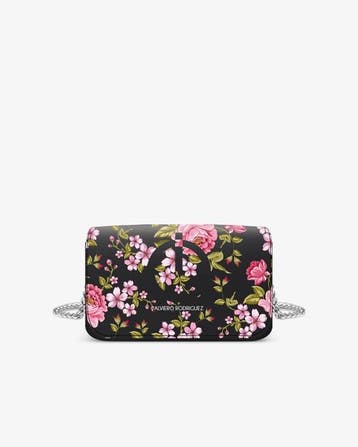 Eco gerecycled leer hand tas - overlap deksel - zachte leer, Nieuw
