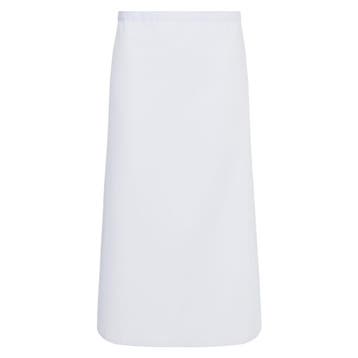 GGM Gastro | (6 Stuks) KARLOWSKY | Bistro schort Basic - Wit, Verzenden, Nieuw, Wit, Schort