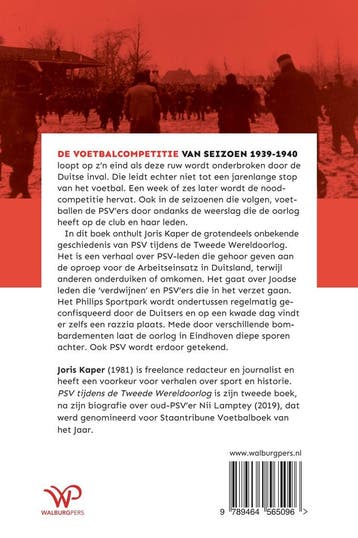 PSV tijdens de Tweede Wereldoorlog 9789464565096 Joris Kaper, Verzenden, Zo goed als nieuw, Joris Kaper