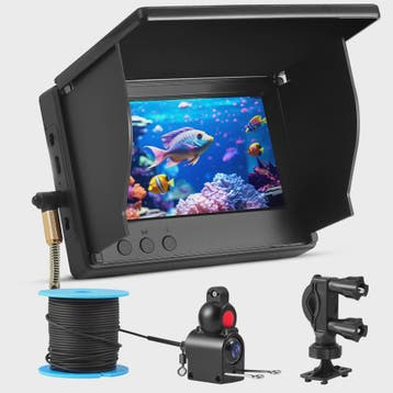 Waterdichte Onderwater Viscamera met 4.3" Kleurenscherm en N, Verzenden, Nieuw