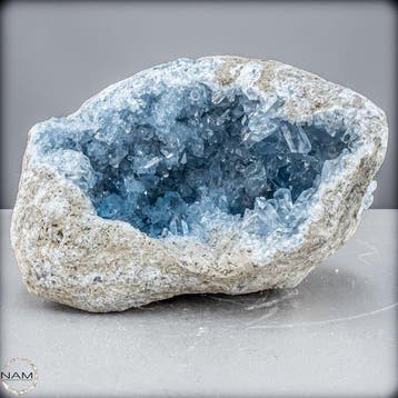 Natuurlijke celestiet Druse/vrije vorm- 5840.67 g