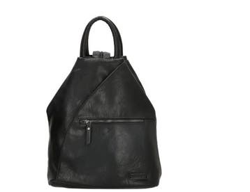 Enrico Benetti Caen Dames Rugzak - 13 liter - 66514 - Zwart, Verzenden, Nieuw