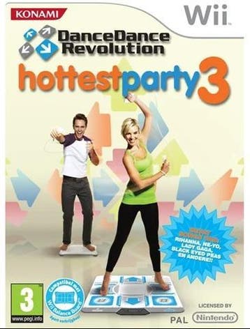 Dance Dance Revolution Hottest Party 3 Wii Morgen in huis!, 1 speler, Ophalen of Verzenden, Zo goed als nieuw