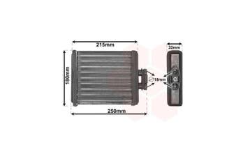 Radiator kachel geschikt voor Polo 6R 2009-2014 (Volkswagen), Ophalen of Verzenden, Nieuw, Volkswagen