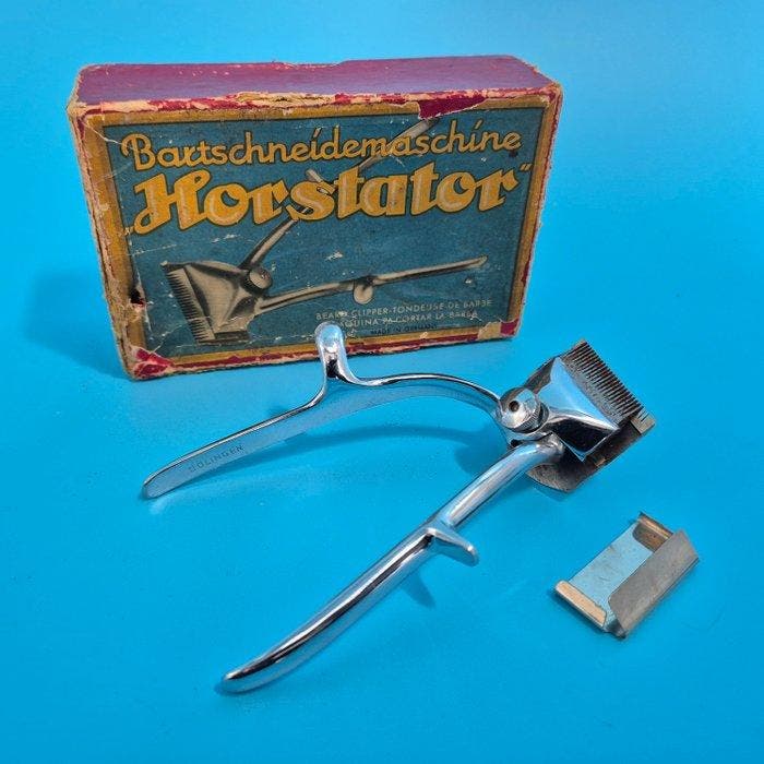 Antike Horstator Bartschneidemaschine – Solingen, Antiek en Kunst, Antiek | Wandborden en Tegels