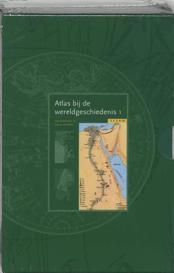 Sesam Atlas bij de Wereldgeschiedenis - deel 1 en 2 in, Boeken, Verzenden, Zo goed als nieuw, Kinder