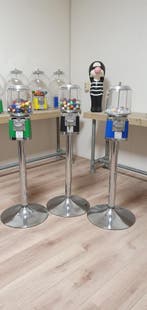 kauwgomballen automaten vending machine, Zo goed als nieuw