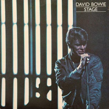 David Bowie - Stage - Double LP Blue Vinyl (1978 Dutch first, Nieuw in verpakking