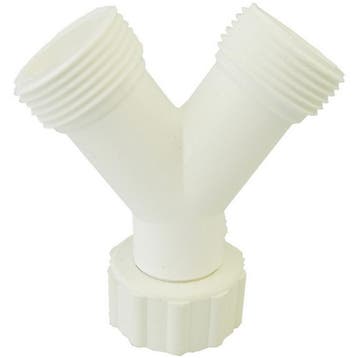 Riko Wasmachine Y-Stuk Connector - 3/4BI - 2BUI, Ophalen of Verzenden, Nieuw