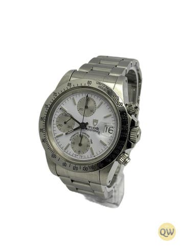 Tudor Oysterdate Big Block Chronograph, Ophalen of Verzenden, Gebruikt