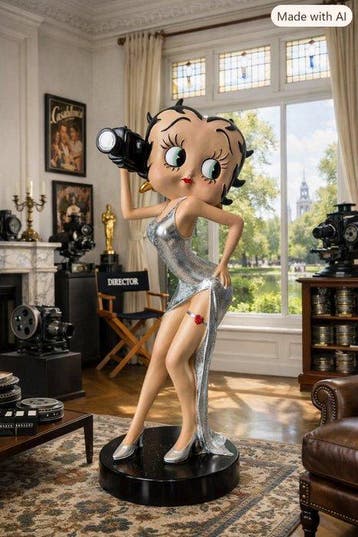 Beeld, ***SEXY FILM DIRECTOR BETTY BOOP*** - 38.5 cm -
