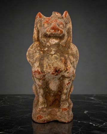 Oud Chinees, Tang-dynastie Terracotta Begrafenisbewaker