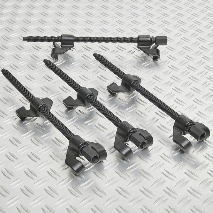 Datona Veerspanners set van 4 stuks - Datona - Zwart, Auto diversen, Autogereedschap, Nieuw, Ophalen of Verzenden