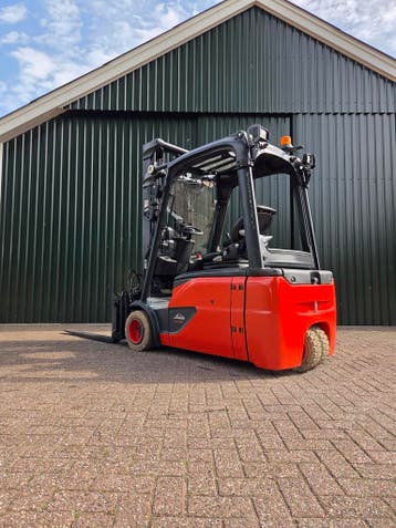 Linde E20L-02 Elektrische Heftruck BJ2020 Triplex Spreider, Linde, Heftruck, Ophalen of Verzenden, 1000 tot 2000 kg