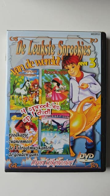 DE LEUKSTE SPROOKJES VAN DE WERELD DEEL 3 ROODKAPJE /, Verzenden, Gebruikt