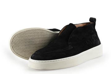 Manfield Loafers in maat 43 Blauw, Loafers, Manfield, Zo goed als nieuw, Verzenden