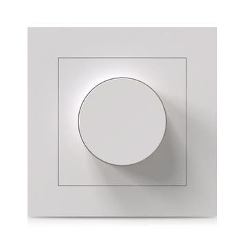 ENKELE DIMMER AFDEKPLAAT | WIT, Nieuw
