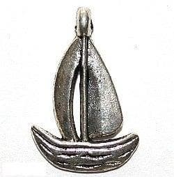 5 x Bedel bootje met de afmetingen 19x13 mm (Vervoer bedels), Ophalen of Verzenden, Nieuw, Bedel