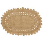 vidaXL Vloerkleden Naturel 205 x 305 cm Jute, Verzenden, Nieuw, Bruin