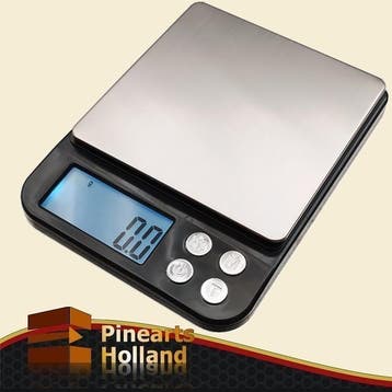 Compacte precisie weegschaal (3kg x 0,1g), Witgoed en Apparatuur, Weegschalen, Minder dan 10 kg, Nieuw, Ophalen of Verzenden, Digitaal