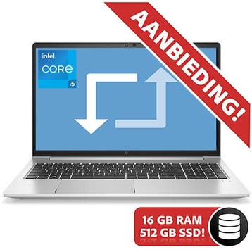 HP Elitebook 650 G9 | Intel i5-1245U | 512GB | 16GB | W11PRO, Verzenden, Refurbished, HP, 512GB