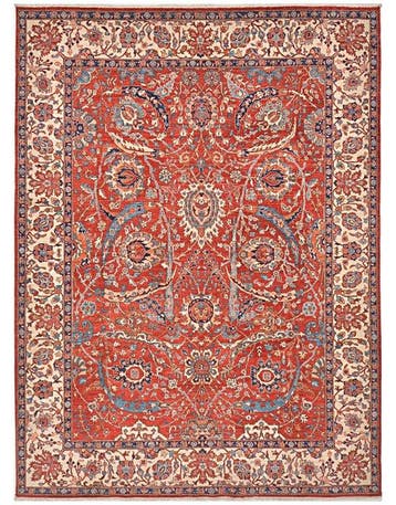Afghan, Ziegler Kazak, Groot handgeknoopt traditioneel, Nieuw