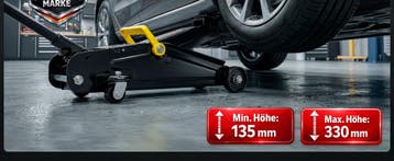 Bandenwisselset Krik Zwart Metaal max 2 ton (Auto-Fiets), Verzenden, Nieuw