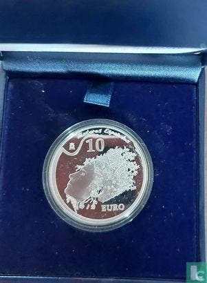 Spanje 10 euro 2009 (PROOF) Salvador Dalí - portrait of..., Verzenden, Goud, Spanje, 10 euro