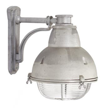 Navigator 1 Muurlamp Hang Zilver Buitenverlichting, Tuin en Terras, Buitenverlichting, Verzenden, Nieuw