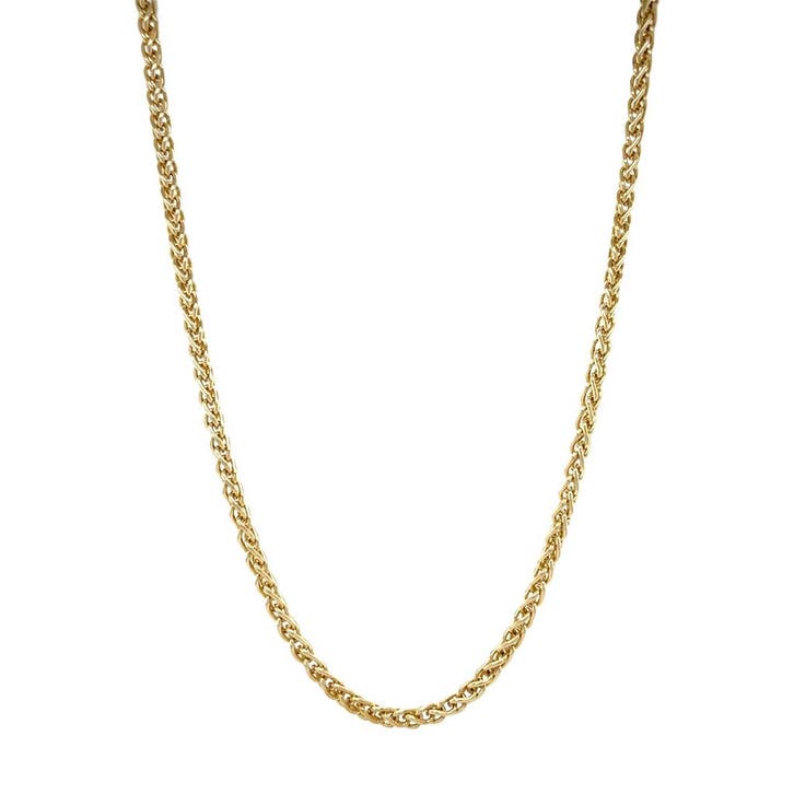 Gouden vintage vossenstaart collier 14 kt, Sieraden, Tassen en Uiterlijk, Kettingen, Ophalen of Verzenden