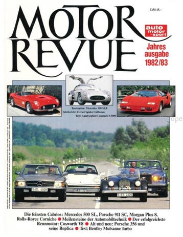 1982-1983 MOTOR REVUE JAARBOEK DUITS, Boeken, Nieuw, Author