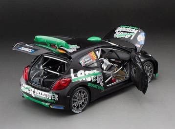 Sunstar 1:18 - Model sportwagen - Peugeot 207 S2000 #58, Nieuw