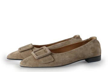 Babouche Ballerinas in maat 38 Beige, Verzenden, Beige, Ballerina's, Babouche