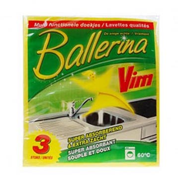 Vim Ballerina Doekjes, Ophalen of Verzenden, Schoonmaakmiddel